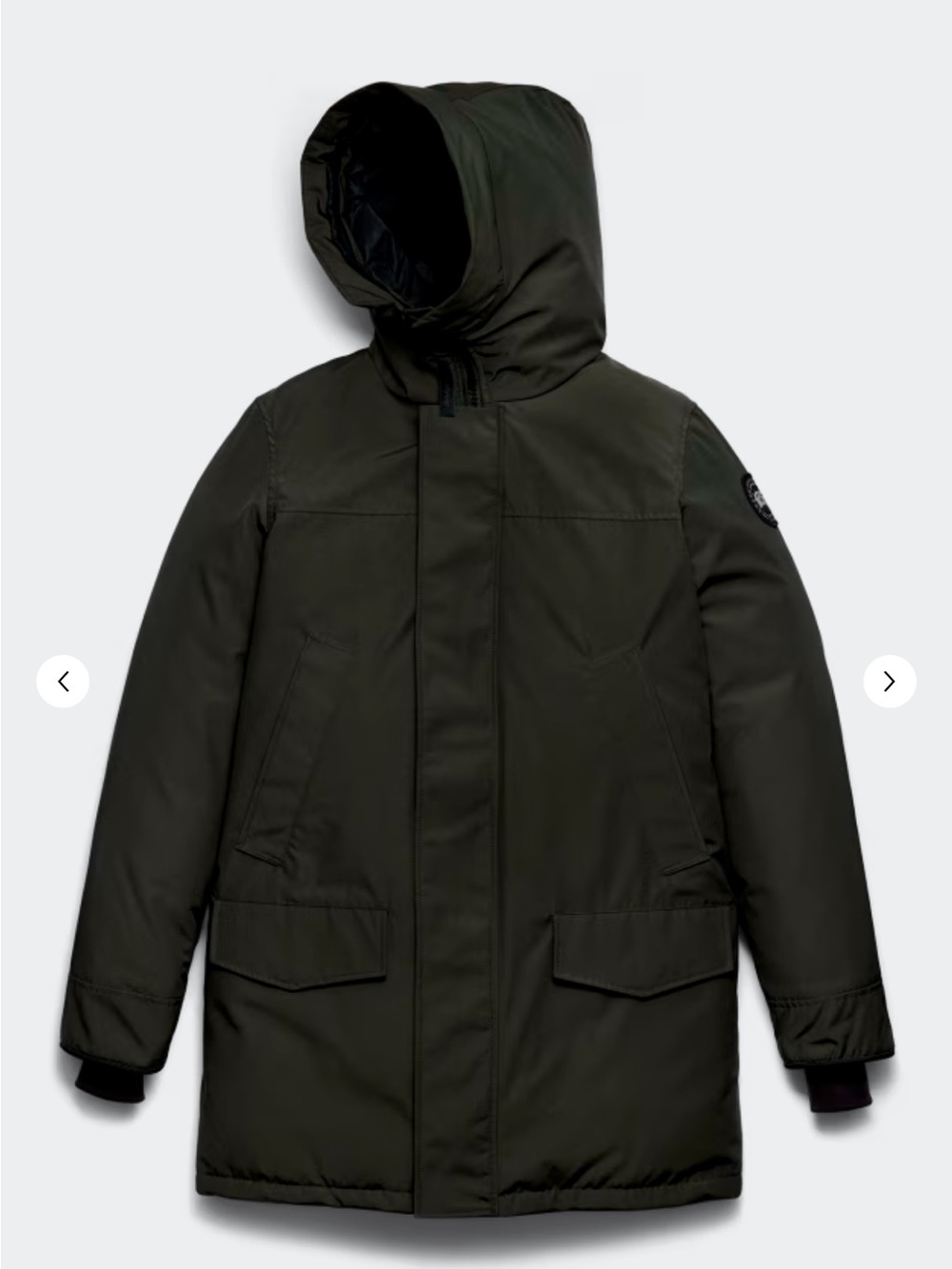 Canada Goose Langford Parka Black Disk - Picture 4 of 9